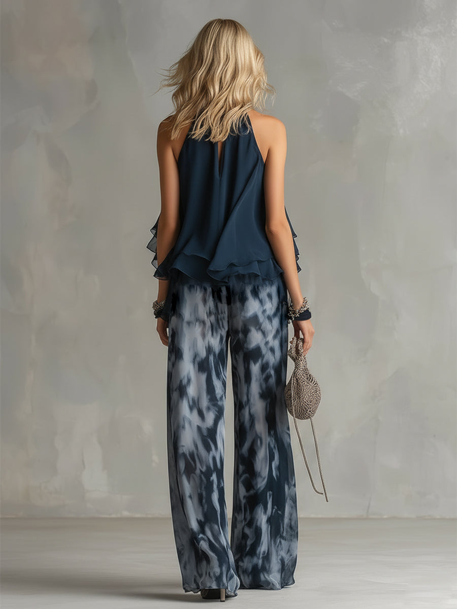 BEAUMONT NICE | ENSEMBLE PANTALON FLUIDE POUR FEMMES
