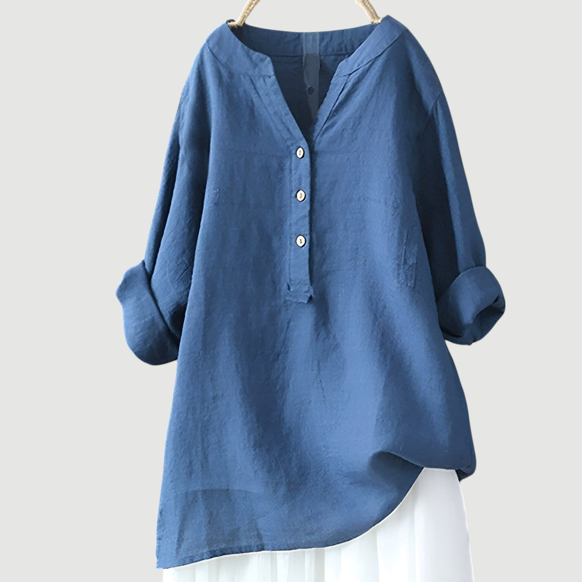 BEAUMONT NICE | BLOUSE EN MÉLANGE DE LIN POUR FEMMES