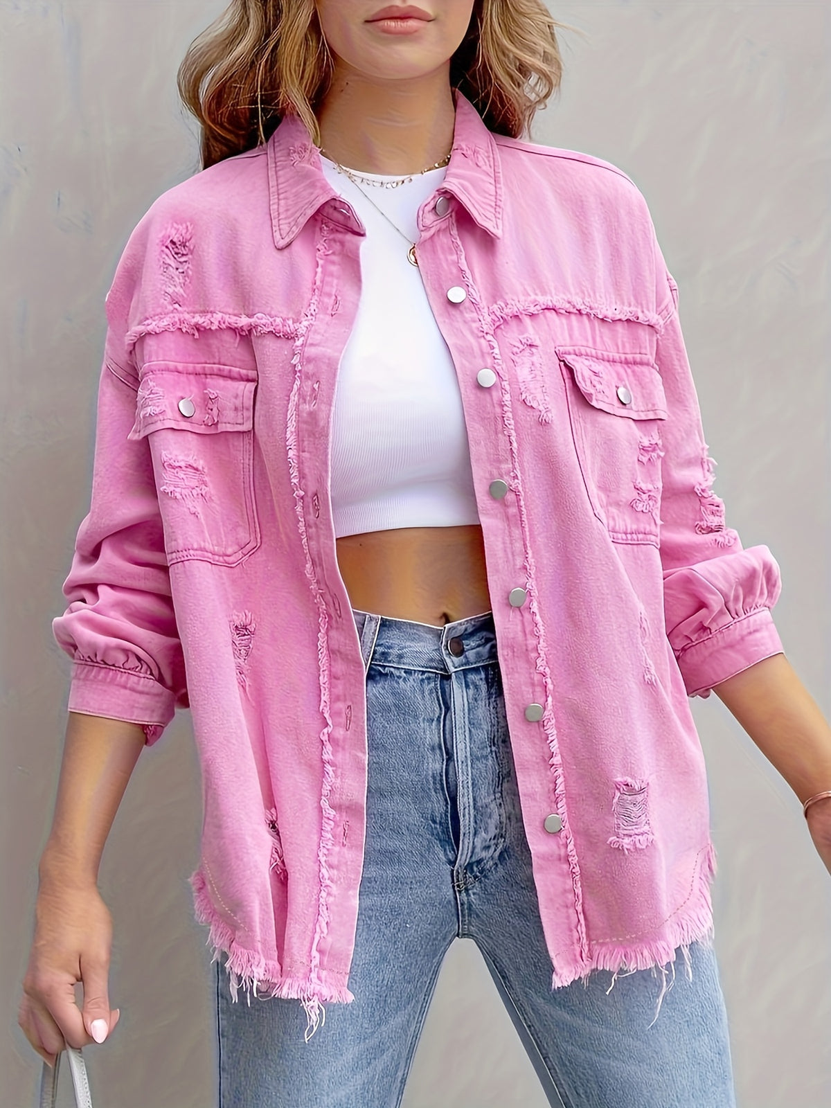 BEAUMONT NICE | GILET EN DENIM POUR FEMMES
