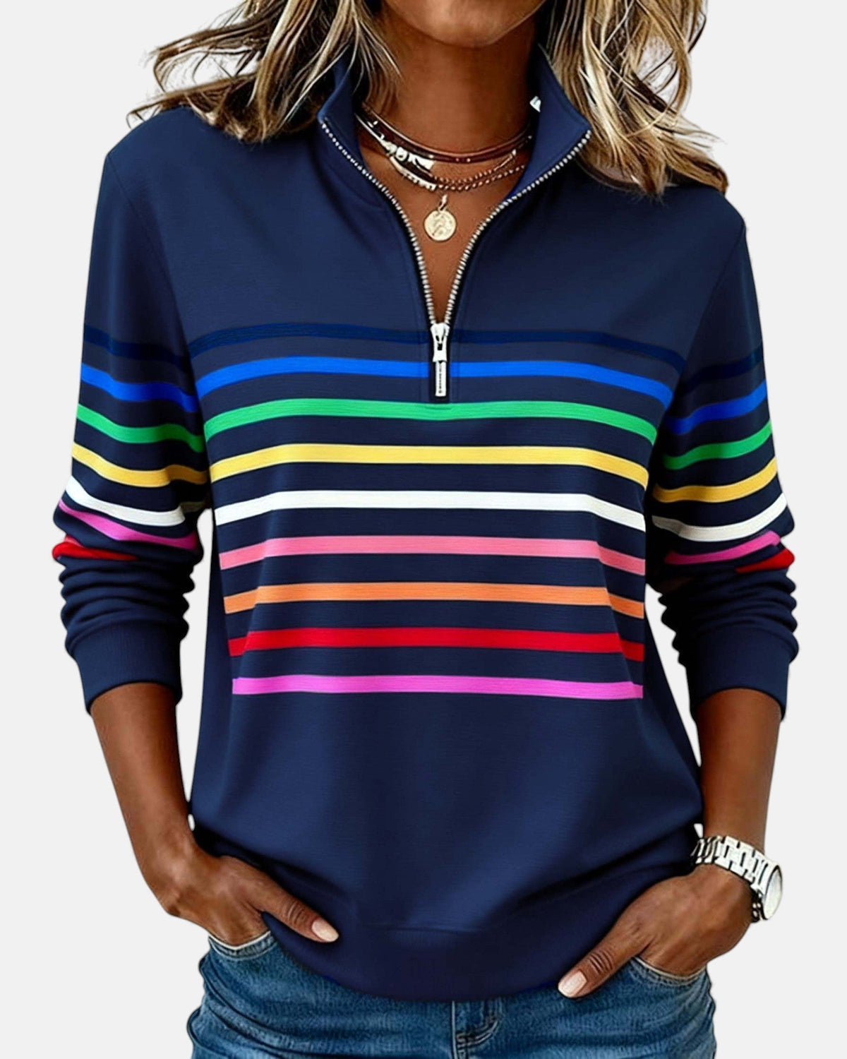 BEAUMONT NICE | PULL EN MAILLE COLORÉ POUR FEMME