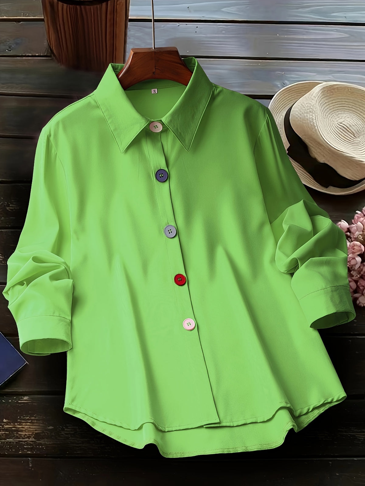 BEAUMONT NICE | CHIC BLOUSE À BOUTONS POUR FEMMES