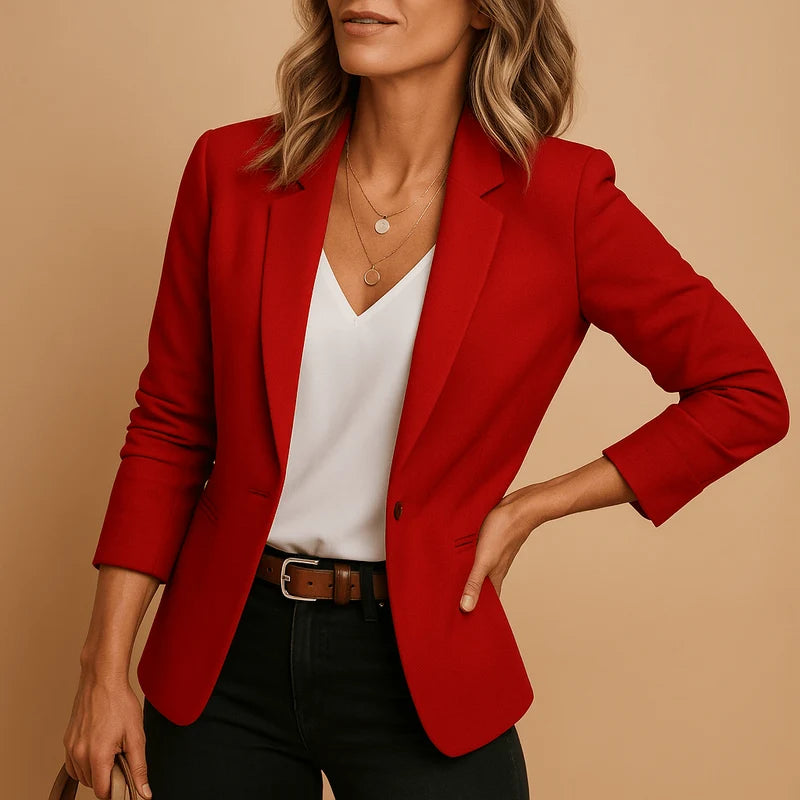 BEAUMONT NICE | BLAZER CINTRÉ À MANCHES LONGUES POUR FEMMES