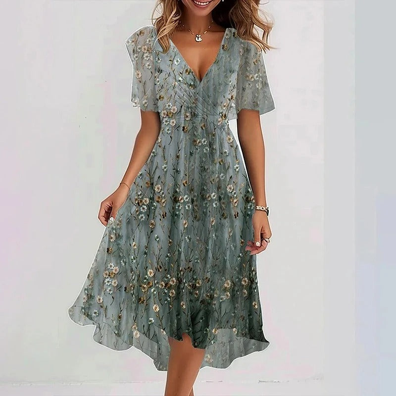 BEAUMONT NICE | ROBE ÉLÉGANTE RAYONNANTE POUR FEMMES