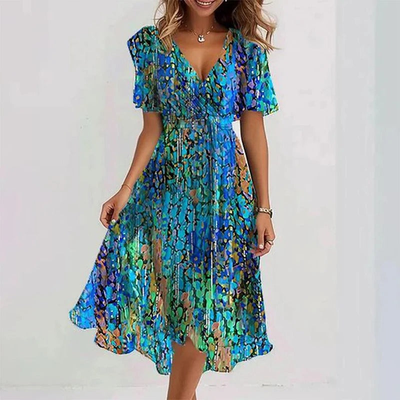 BEAUMONT NICE | ROBE ÉLÉGANTE RAYONNANTE POUR FEMMES