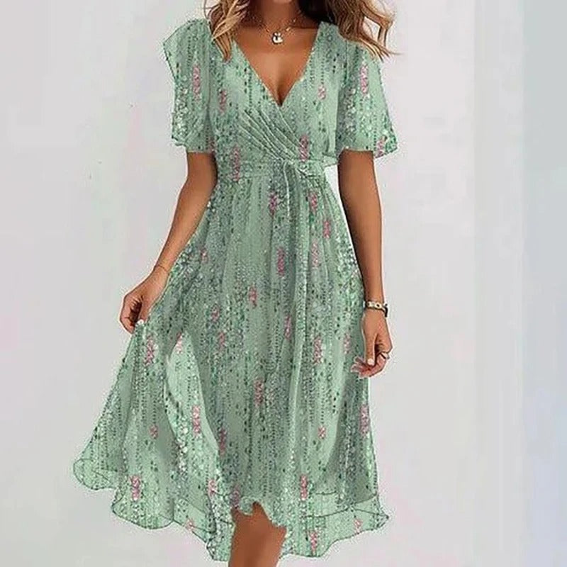BEAUMONT NICE | ROBE ÉLÉGANTE RAYONNANTE POUR FEMMES