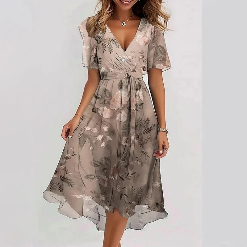 BEAUMONT NICE | ROBE ÉLÉGANTE RAYONNANTE POUR FEMMES