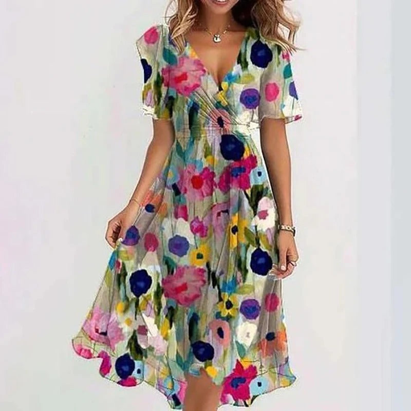 BEAUMONT NICE | ROBE ÉLÉGANTE RAYONNANTE POUR FEMMES