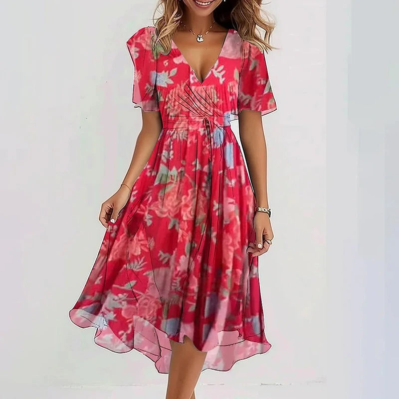 BEAUMONT NICE | ROBE ÉLÉGANTE RAYONNANTE POUR FEMMES