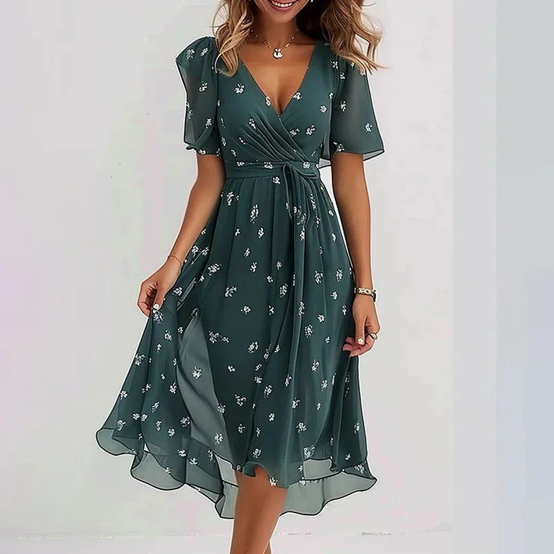 BEAUMONT NICE | ROBE ÉLÉGANTE RAYONNANTE POUR FEMMES