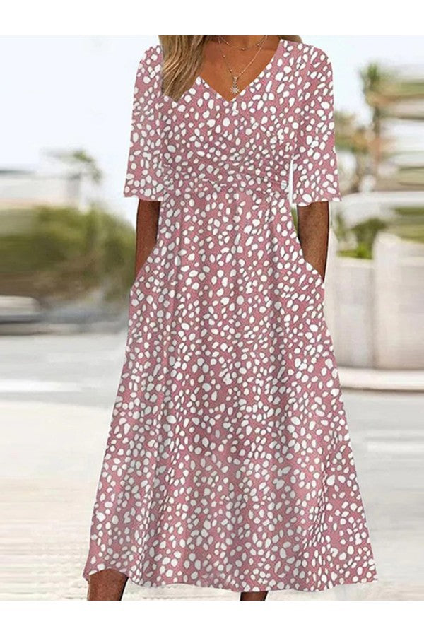 BEAUMONT NICE | ROBE MIDI POLKA POUR FEMMES