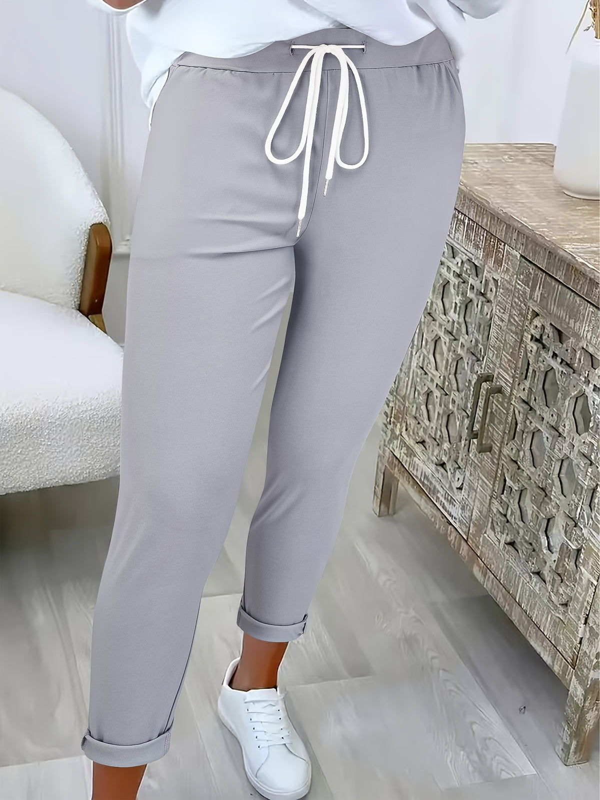 BEAUMONT NICE | PANTALON SLIM À CORDON POUR FEMMES
