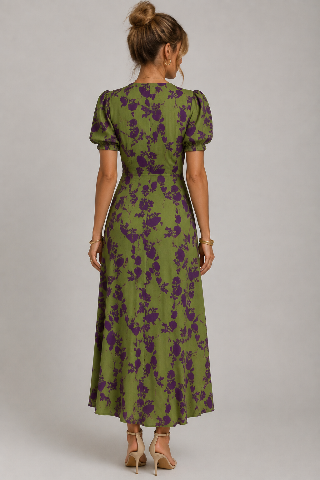 BEAUMONT NICE | ROBE MIDI ENVELOPPE ÉLÉGANTE POUR FEMMES