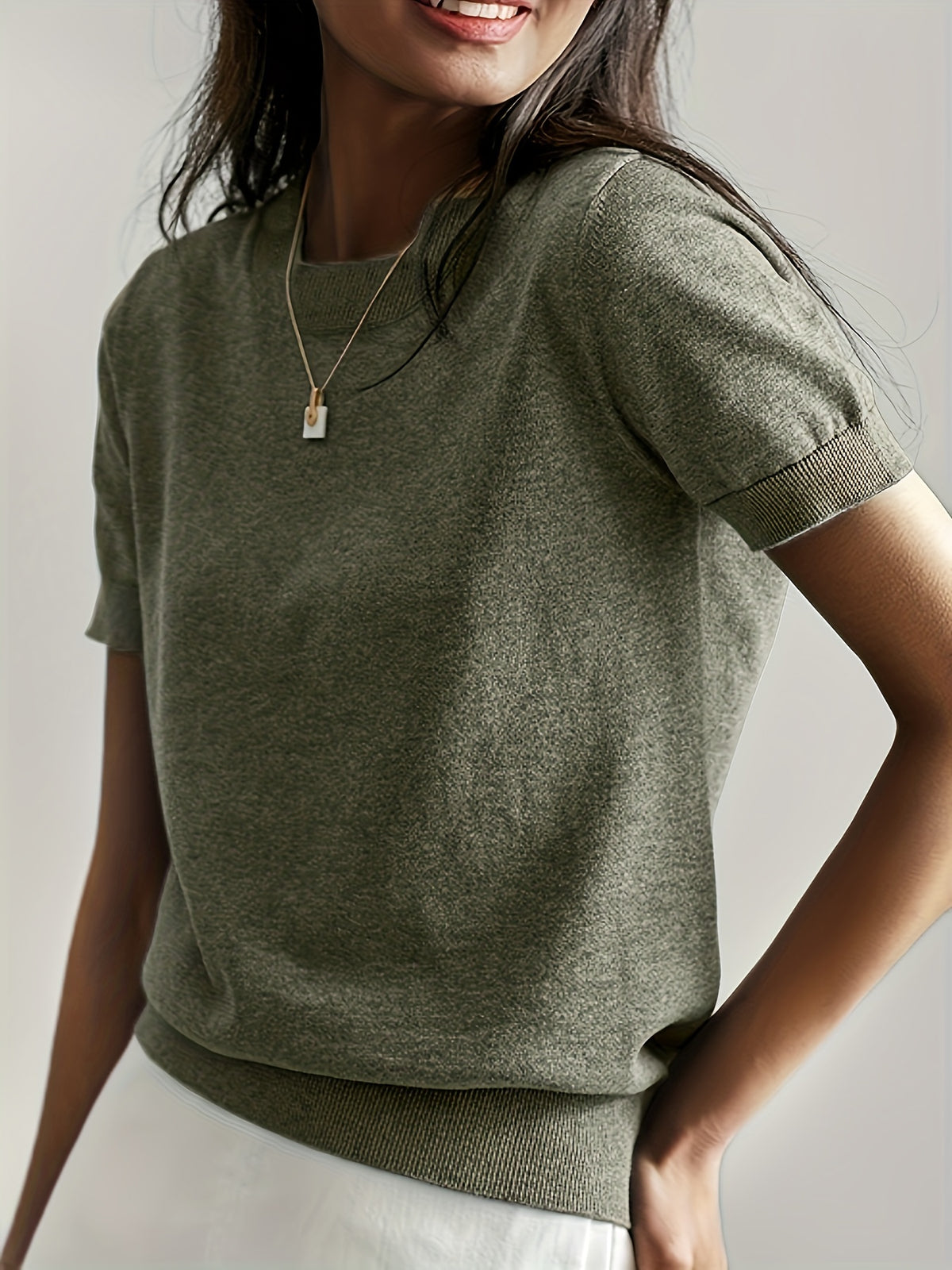 BEAUMONT NICE | PULL D’ÉTÉ À MANCHES COURTES POUR FEMMES