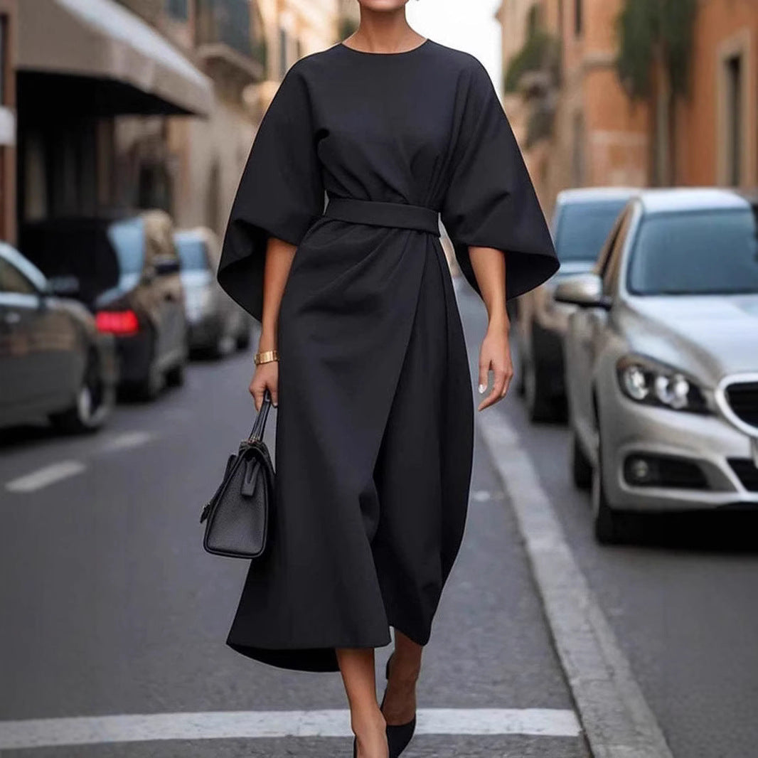 BEAUMONT NICE | ROBE À MANCHES CHAUVE-SOURIS POUR FEMMES