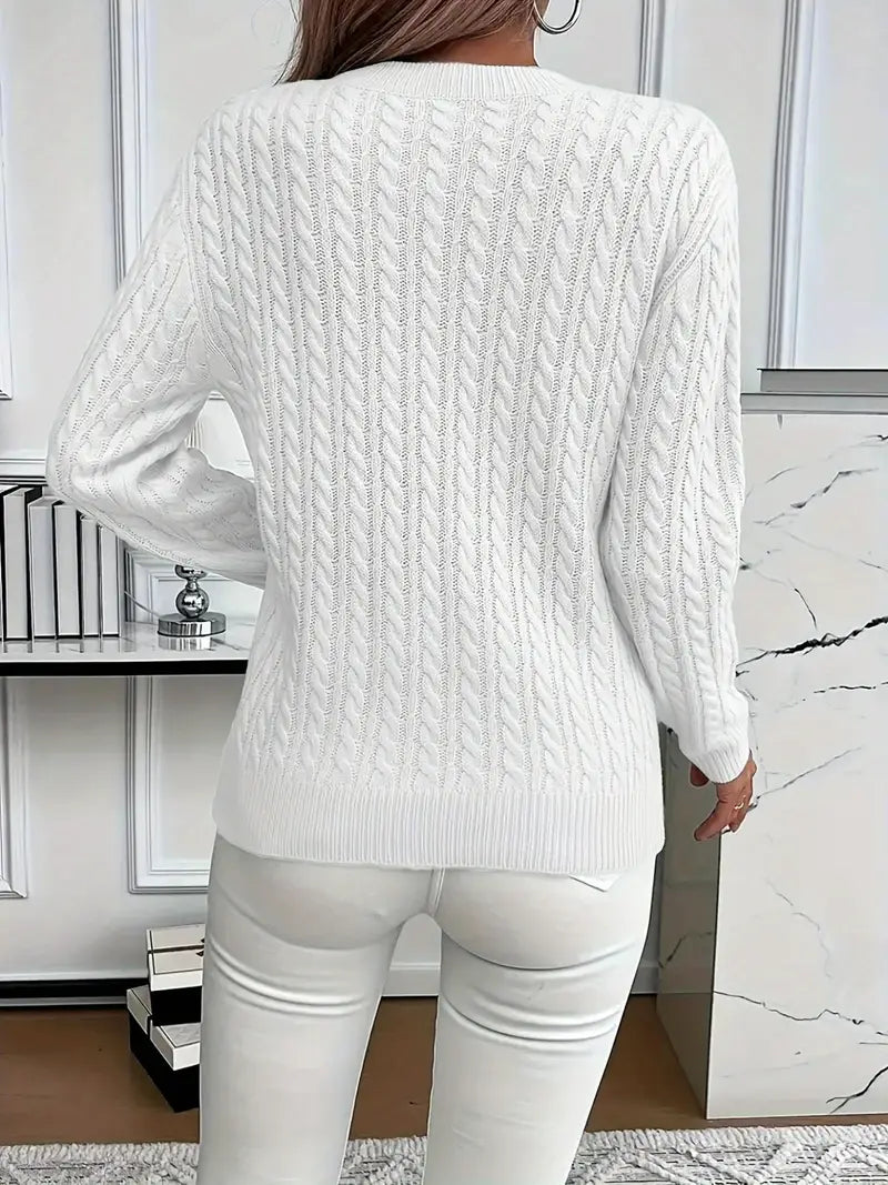BEAUMONT NICE | SWEAT À COL ROND COZY POUR FEMMES
