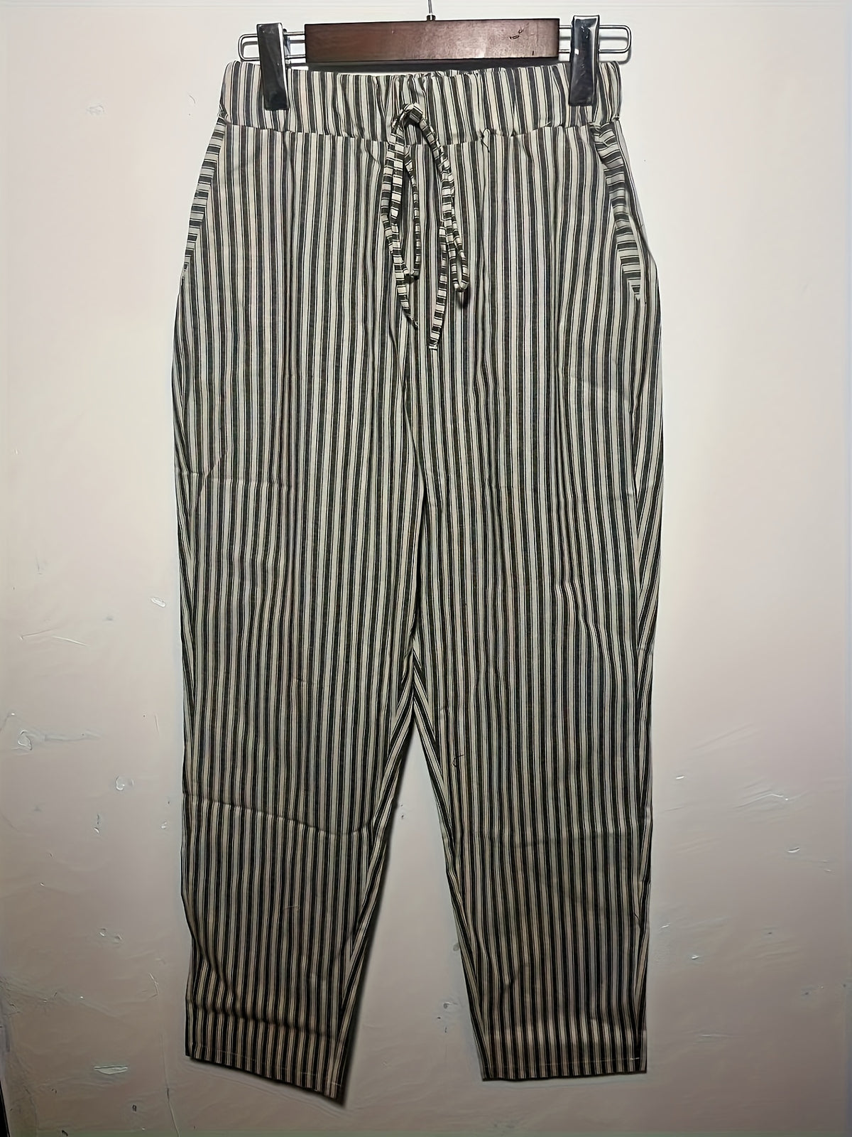 BEAUMONT NICE | PANTALONS LARGES À RAYURES POUR FEMMES