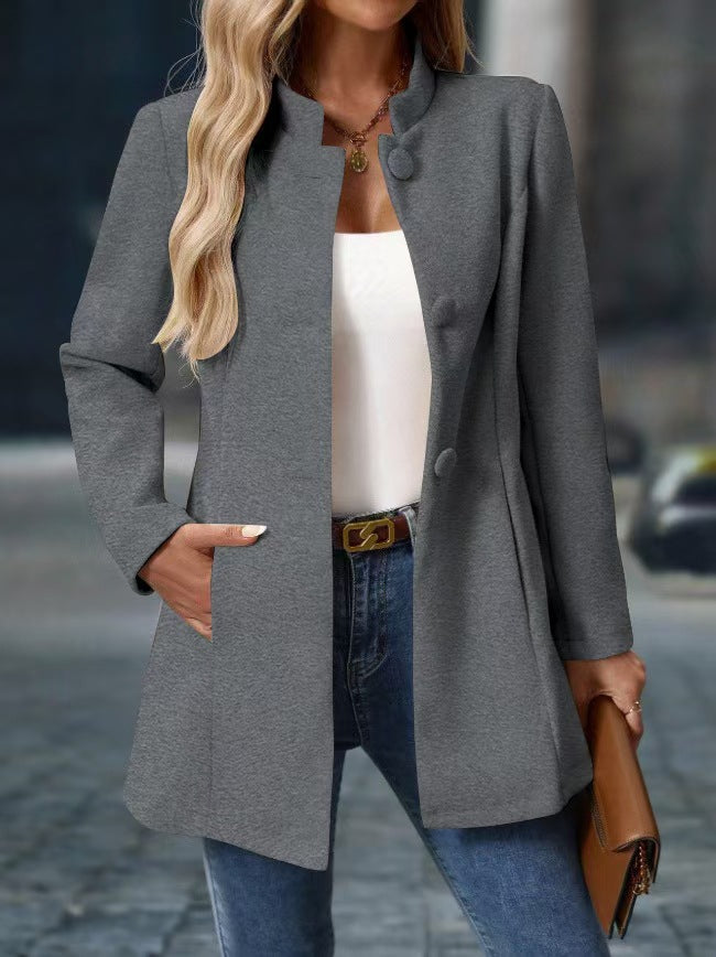 BEAUMONT NICE | MANTEAU MI-LONG À COL MONTANT POUR FEMMES