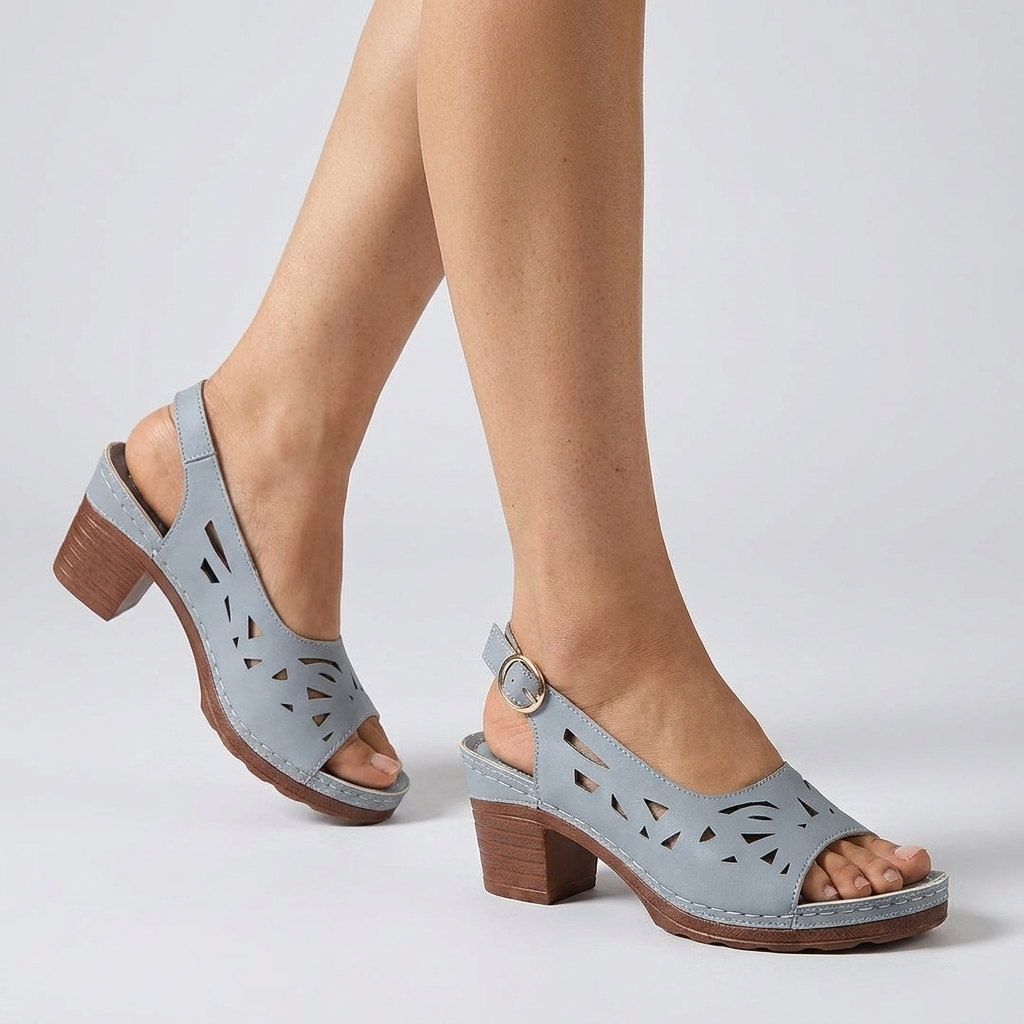 BEAUMONT NICE | SANDALES À TALON WEDGE CHIC POUR FEMMES