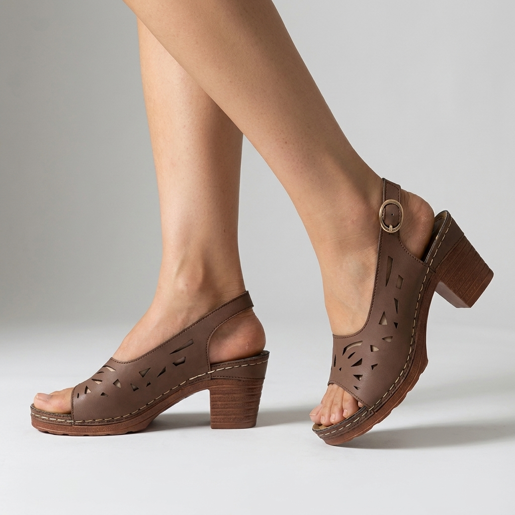 BEAUMONT NICE | SANDALES À TALON WEDGE CHIC POUR FEMMES