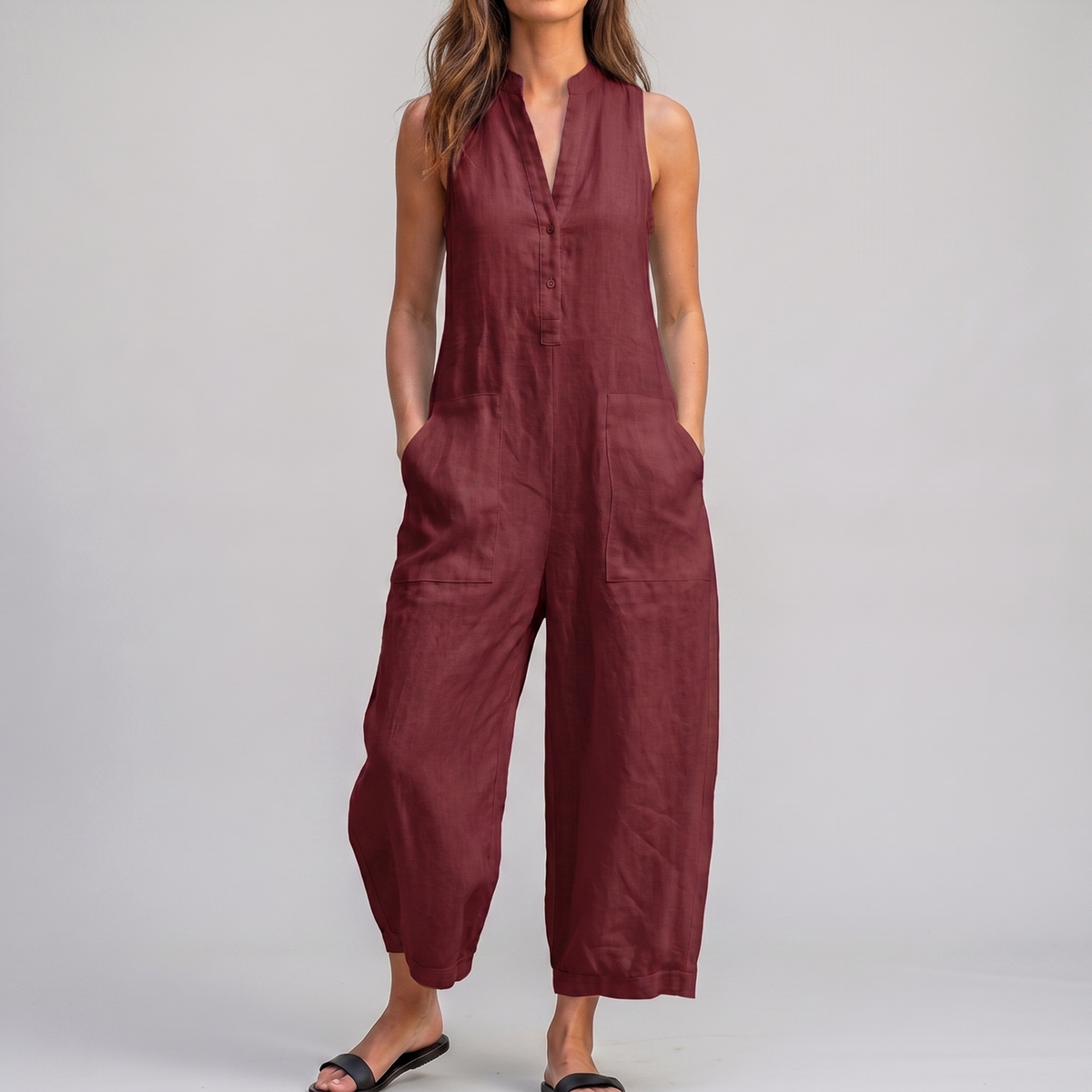 BEAUMONT NICE | SALOPETTE SANS MANCHES CHIC POUR FEMMES