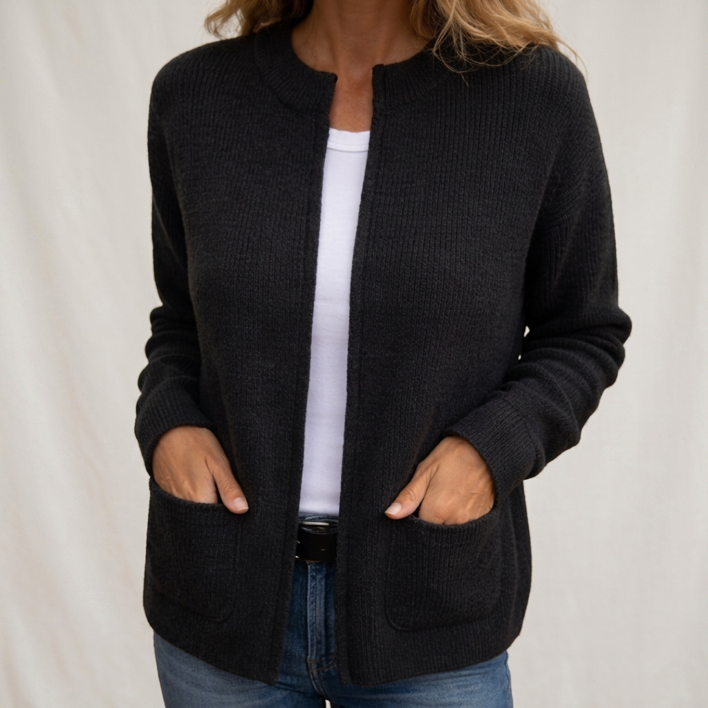 BEAUMONT NICE | GILET CÔTELÉ OUVERT POUR FEMMES