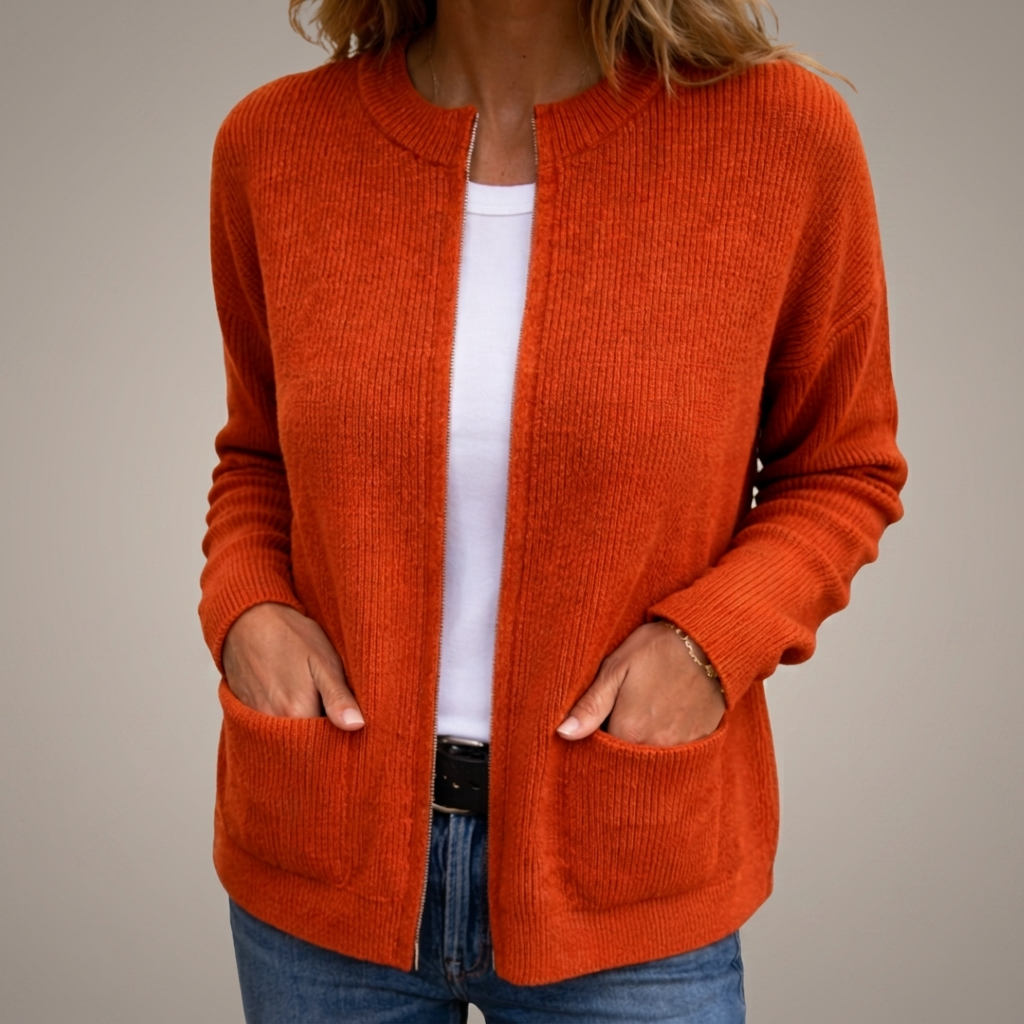 BEAUMONT NICE | GILET CÔTELÉ OUVERT POUR FEMMES