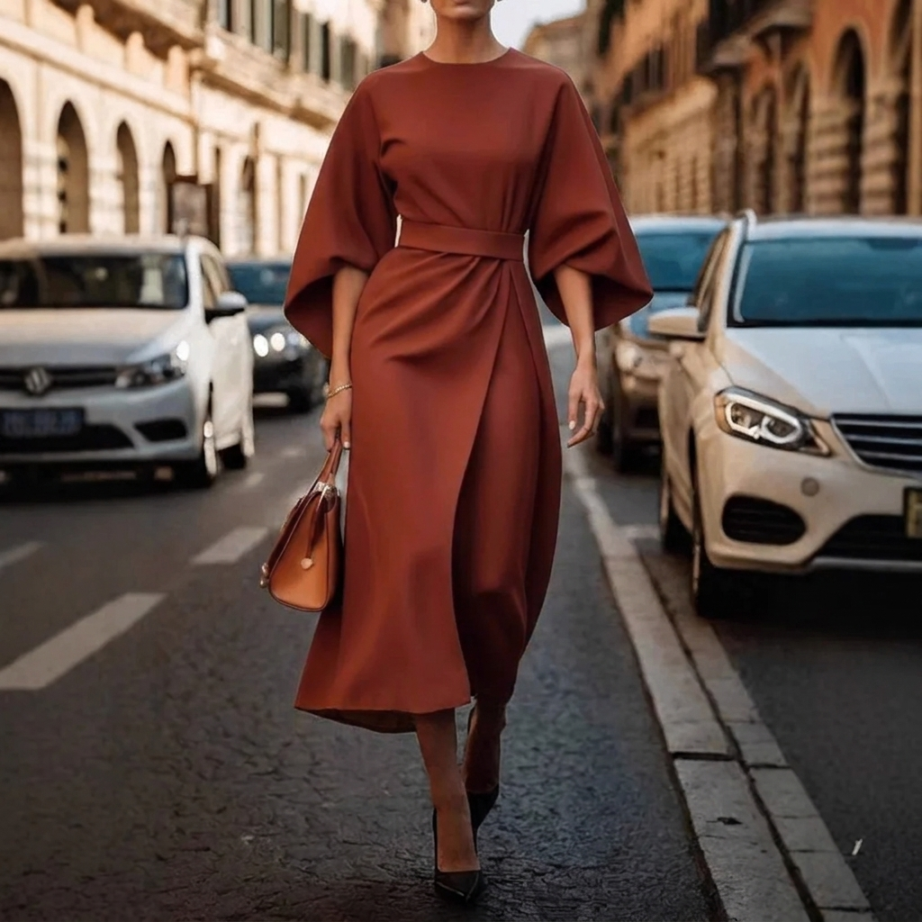 BEAUMONT NICE | ROBE À MANCHES CHAUVE-SOURIS POUR FEMMES