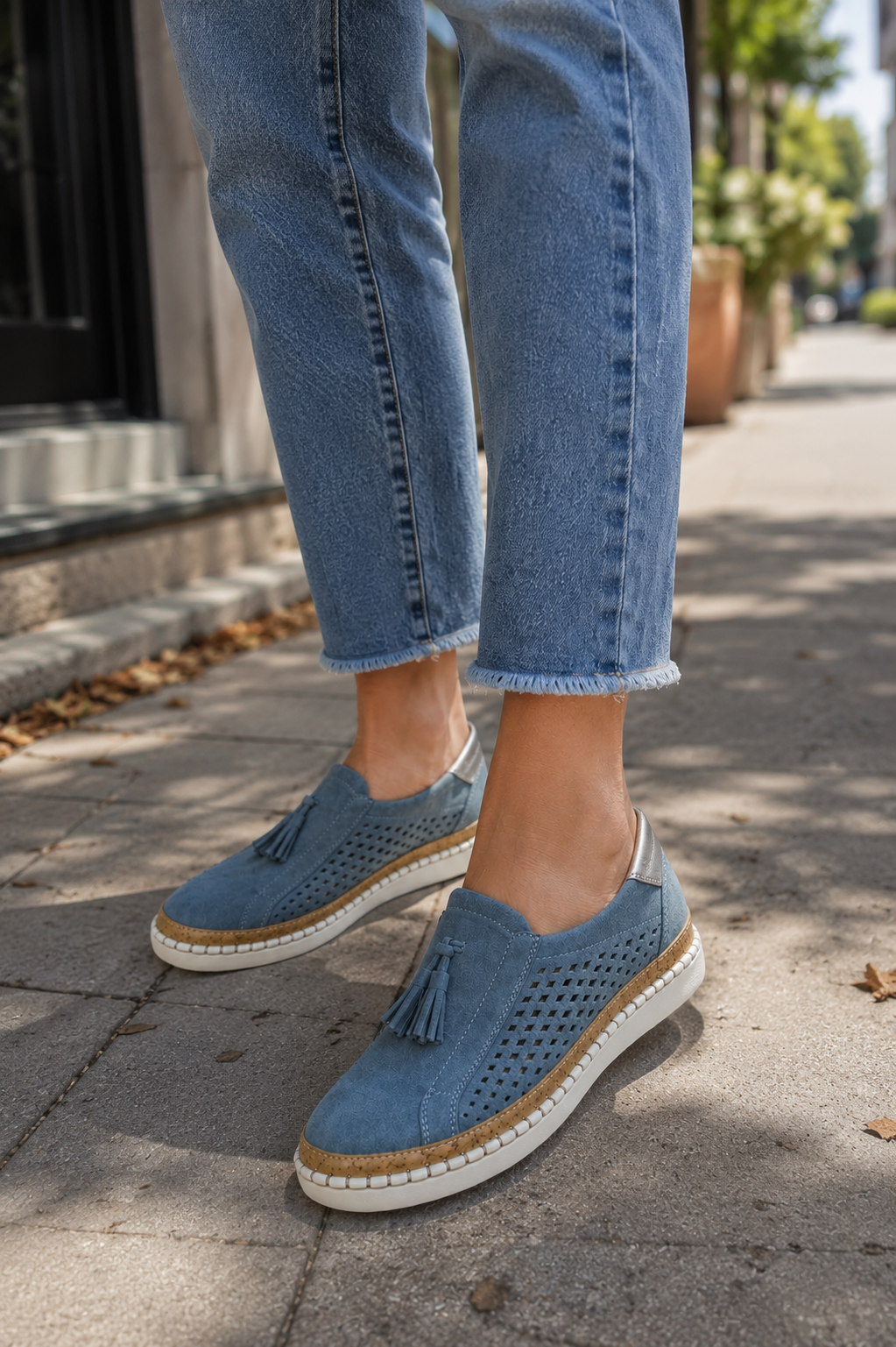 BEAUMONT NICE | MOCASSINS À PAMPILLES AVEC MAINTIEN POUR FEMMES