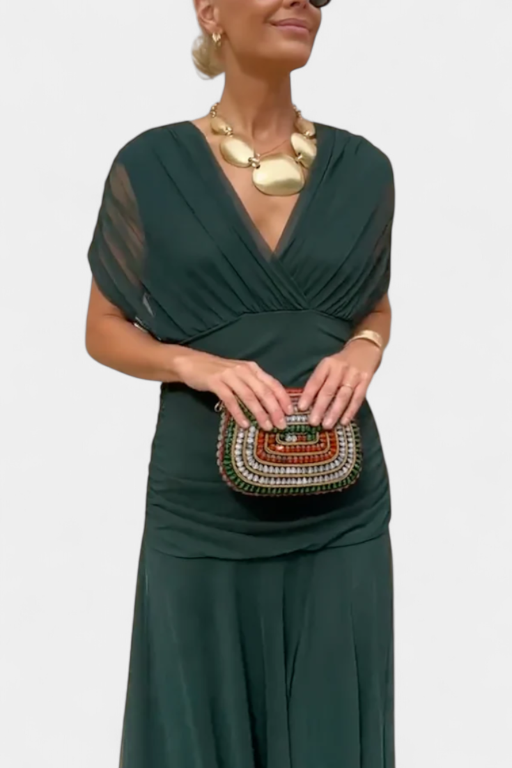 BEAUMONT NICE | ROBE DRAPÉE ÉLÉGANTE POUR FEMMES