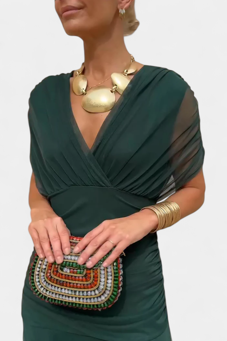 BEAUMONT NICE | ROBE DRAPÉE ÉLÉGANTE POUR FEMMES