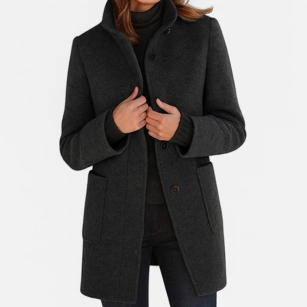 BEAUMONT NICE | MANTEAU CINTRÉ À BOUTONS POUR FEMMES