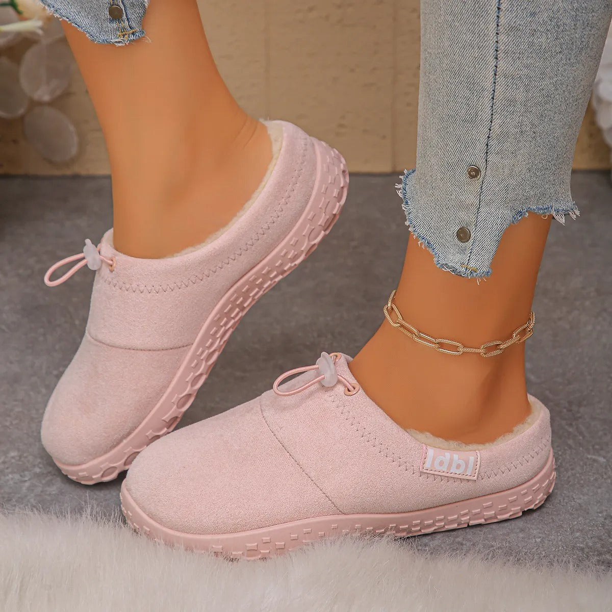 BEAUMONT NICE | MULES À ENFILER CHAUDES POUR FEMMES