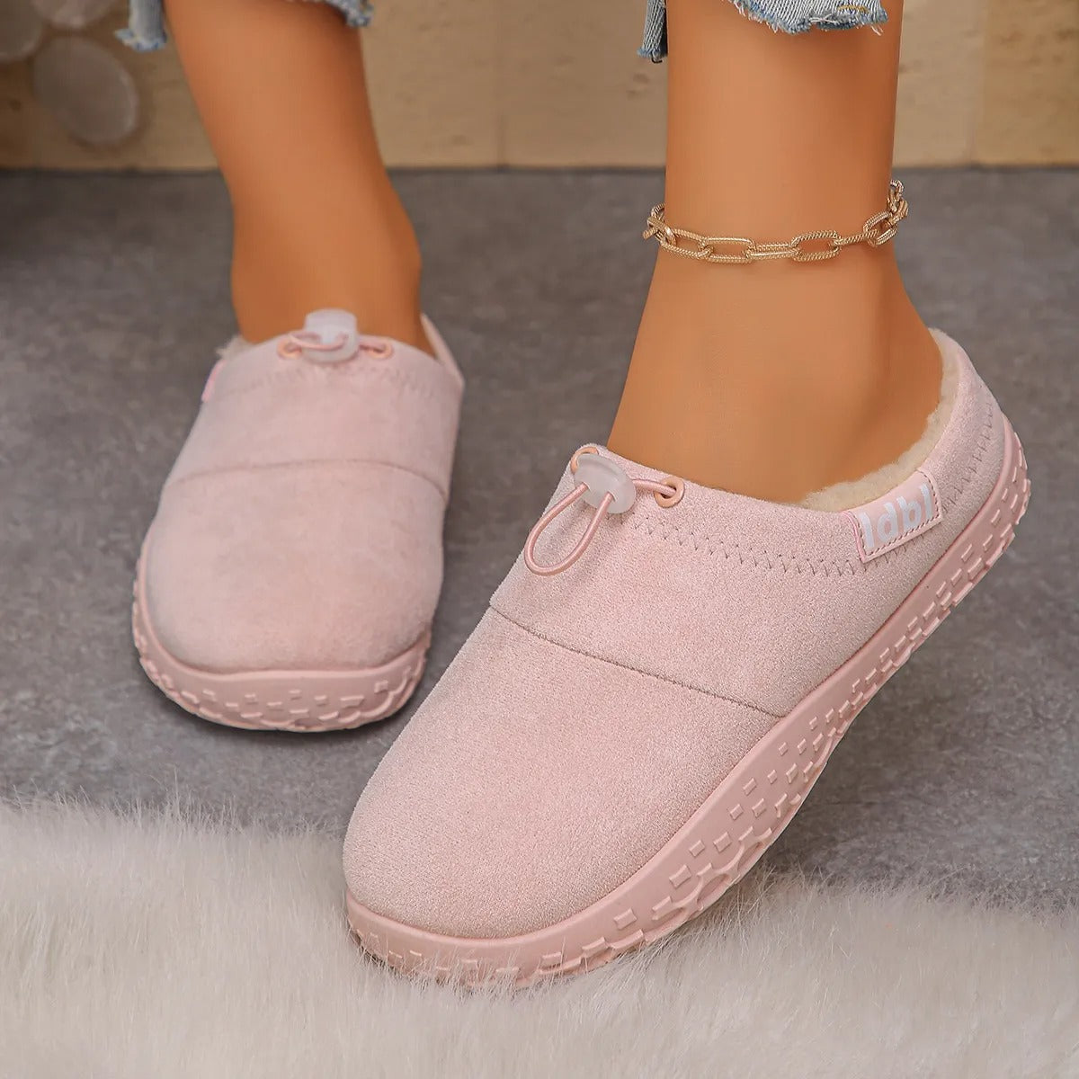 BEAUMONT NICE | MULES À ENFILER CHAUDES POUR FEMMES