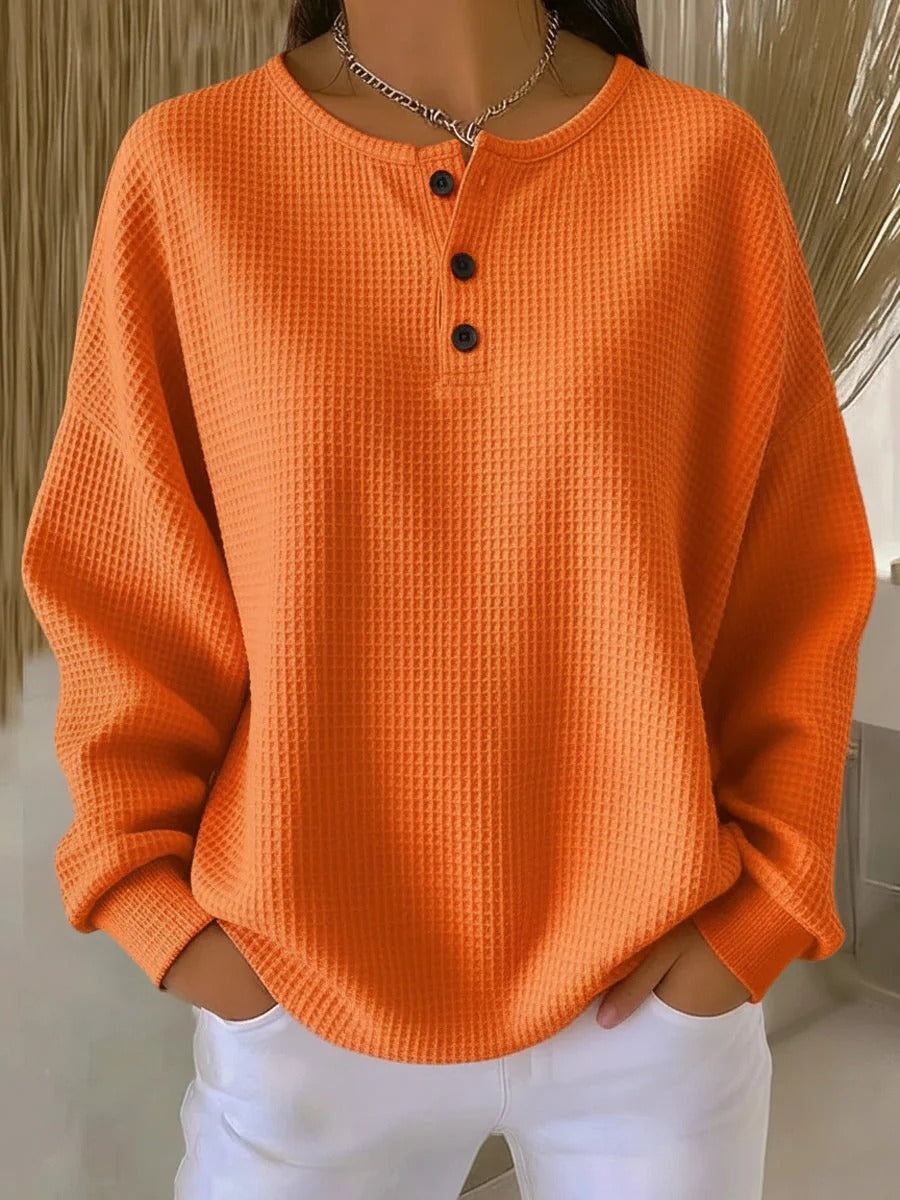 BEAUMONT NICE | PULL EN TRICOT GAUFRE POUR FEMMES