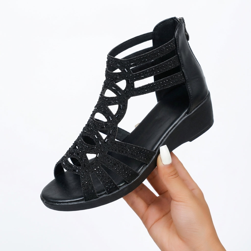 BEAUMONT NICE | SANDALE COMPENSÉE CHIC POUR FEMME
