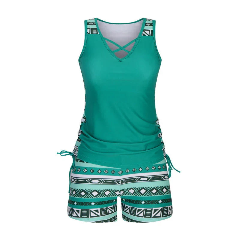 BEAUMONT NICE | ENSEMBLE TANKINI BOHO POUR FEMMES
