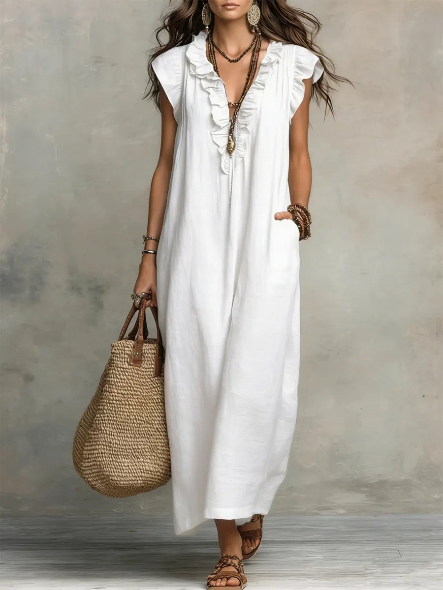 BEAUMONT NICE | ROBE BOHÉMIENNE CHIC ET FLUIDE POUR FEMMES
