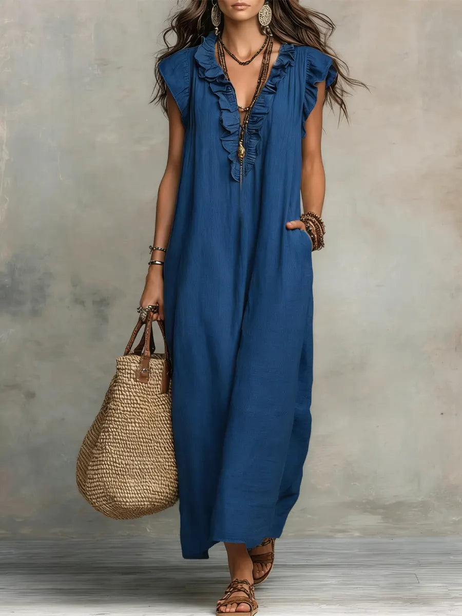 BEAUMONT NICE | ROBE BOHÉMIENNE CHIC ET FLUIDE POUR FEMMES