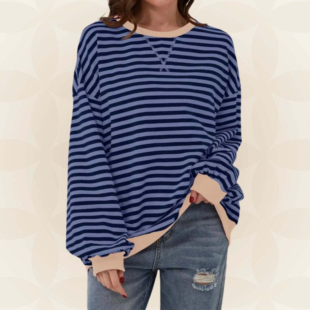 BEAUMONT NICE | PULL EN MAILLE SURDIMENSIONNÉE POUR FEMMES