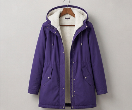 BEAUMONT NICE | PARKA D'HIVER DOUBLÉE EN POLAIRE POUR FEMMES