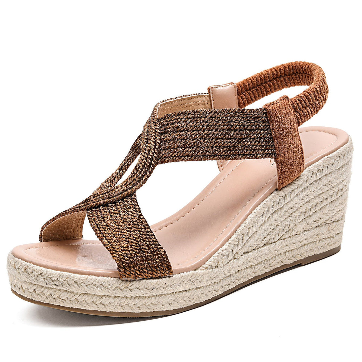BEAUMONT NICE | SANDALES À TALON TRESSÉES POUR FEMMES