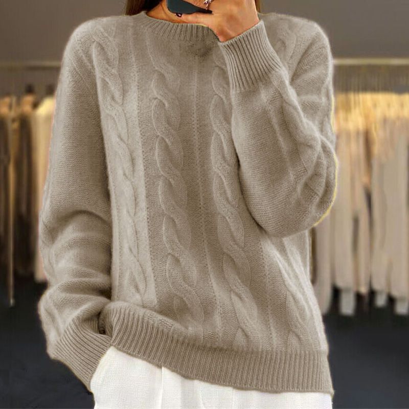 BEAUMONT NICE | CLASSIQUE PULL CHAUD EN POUR FEMMES
