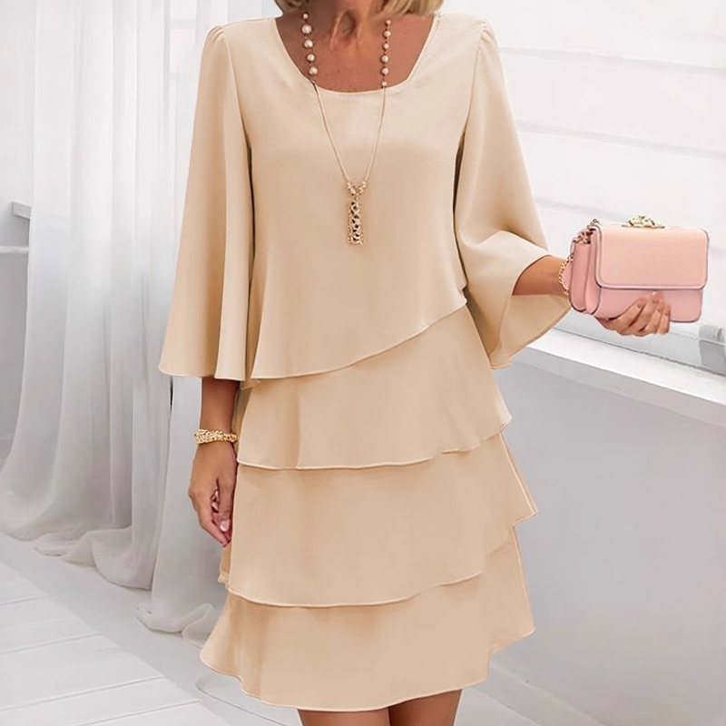BEAUMONT NICE | ROBE COL CARRÉ POUR FEMME