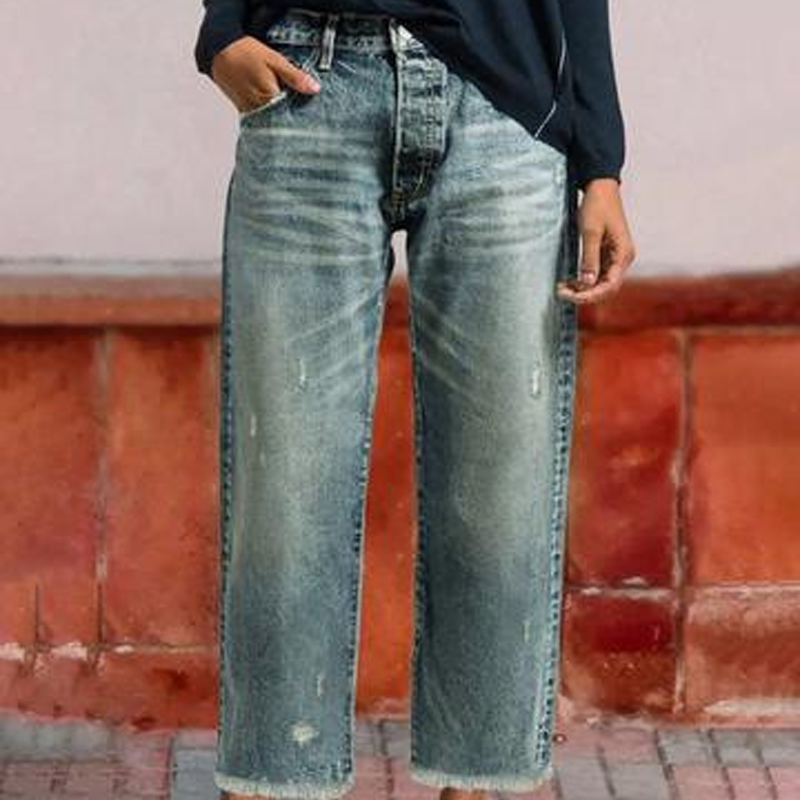BEAUMONT NICE | JEANS À JAMBES DROITES POUR FEMMES