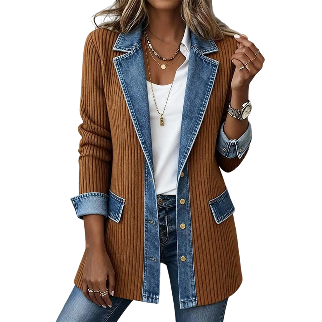 BEAUMONT NICE | MANTEAU RIBBÉ ÉLÉGANT POUR FEMMES