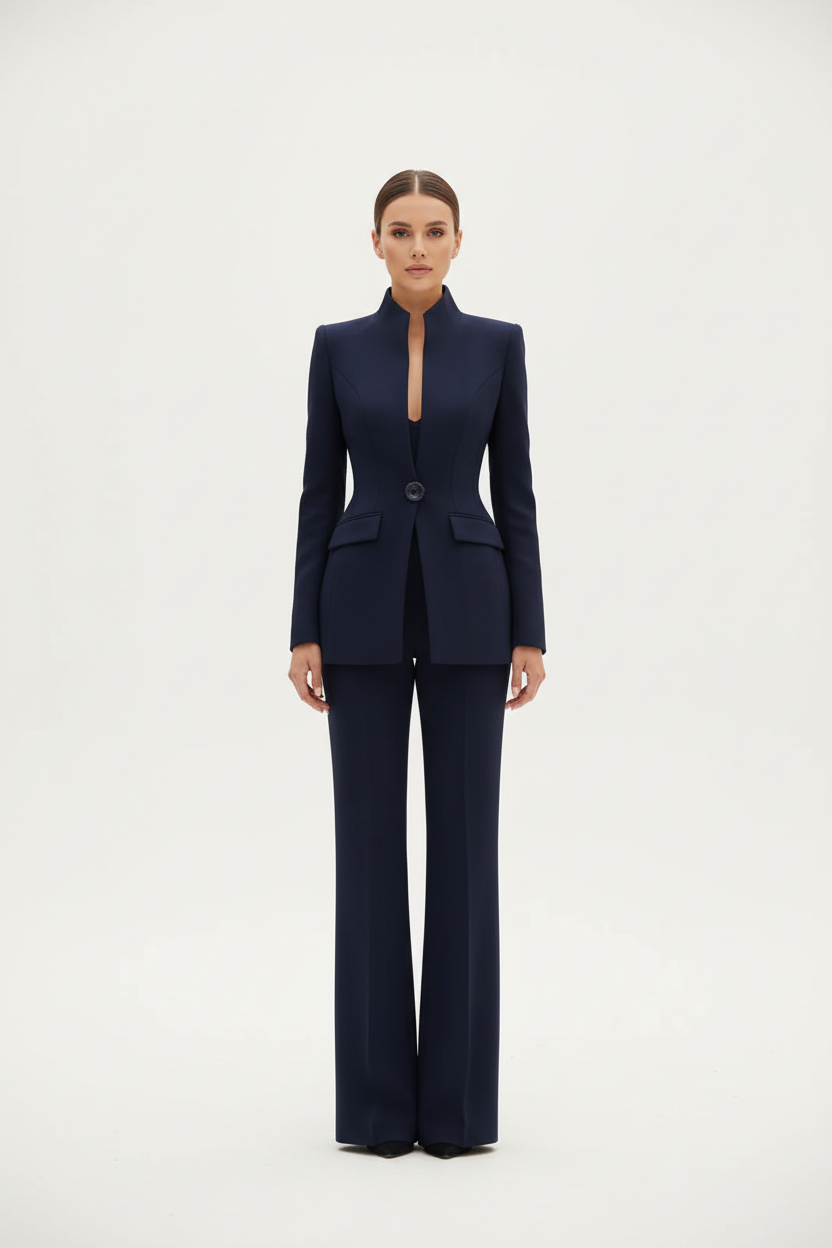 BEAUMONT NICE | ENSEMBLE DE COSTUME FORMEL CHIC EN DEUX PIÈCES POUR FEMMES