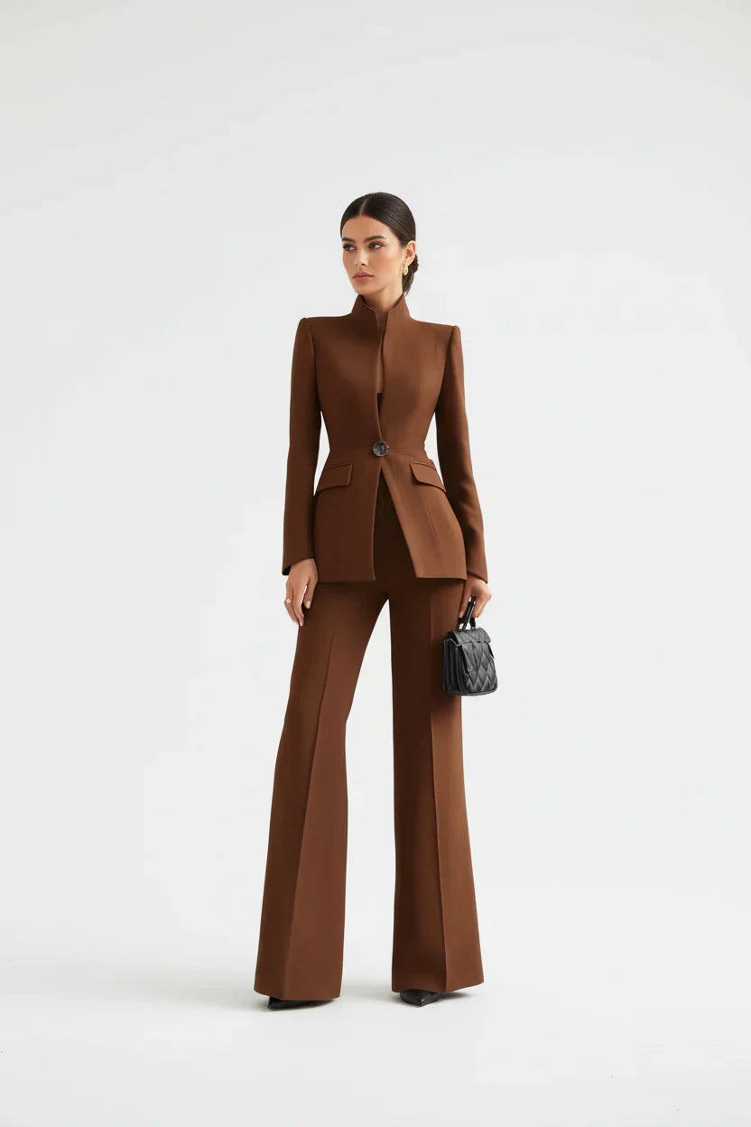 BEAUMONT NICE | ENSEMBLE DE COSTUME FORMEL CHIC EN DEUX PIÈCES POUR FEMMES