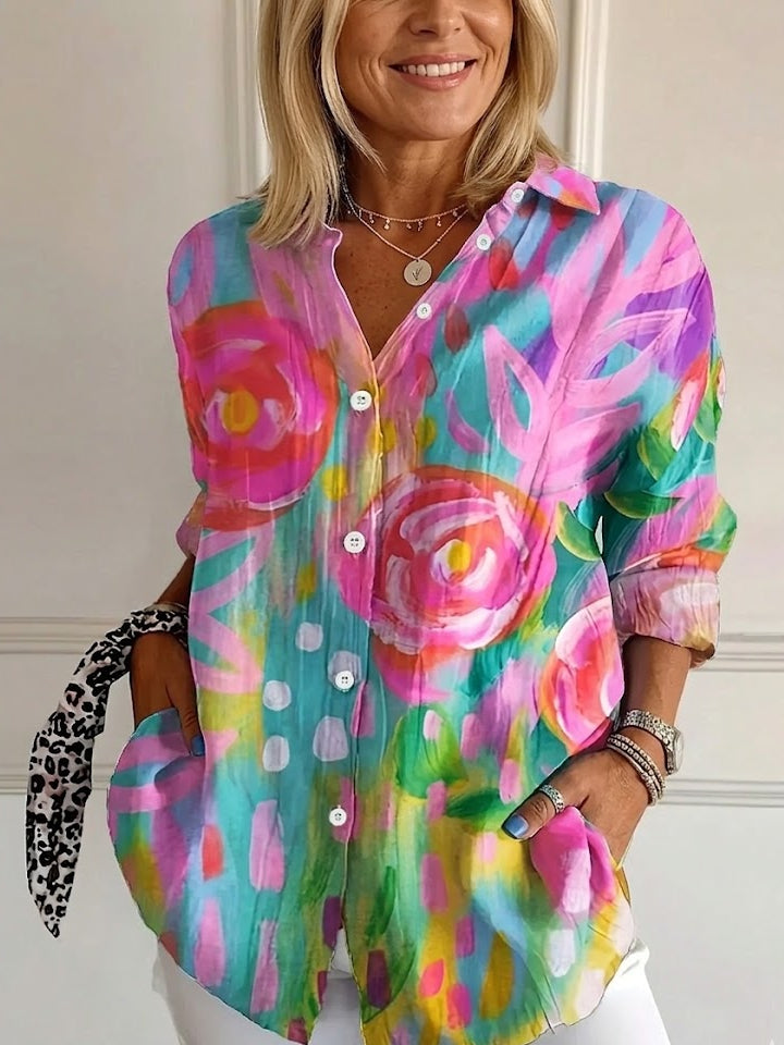 BEAUMONT NICE | BLOUSE IMPRIMÉE POUR FEMMES