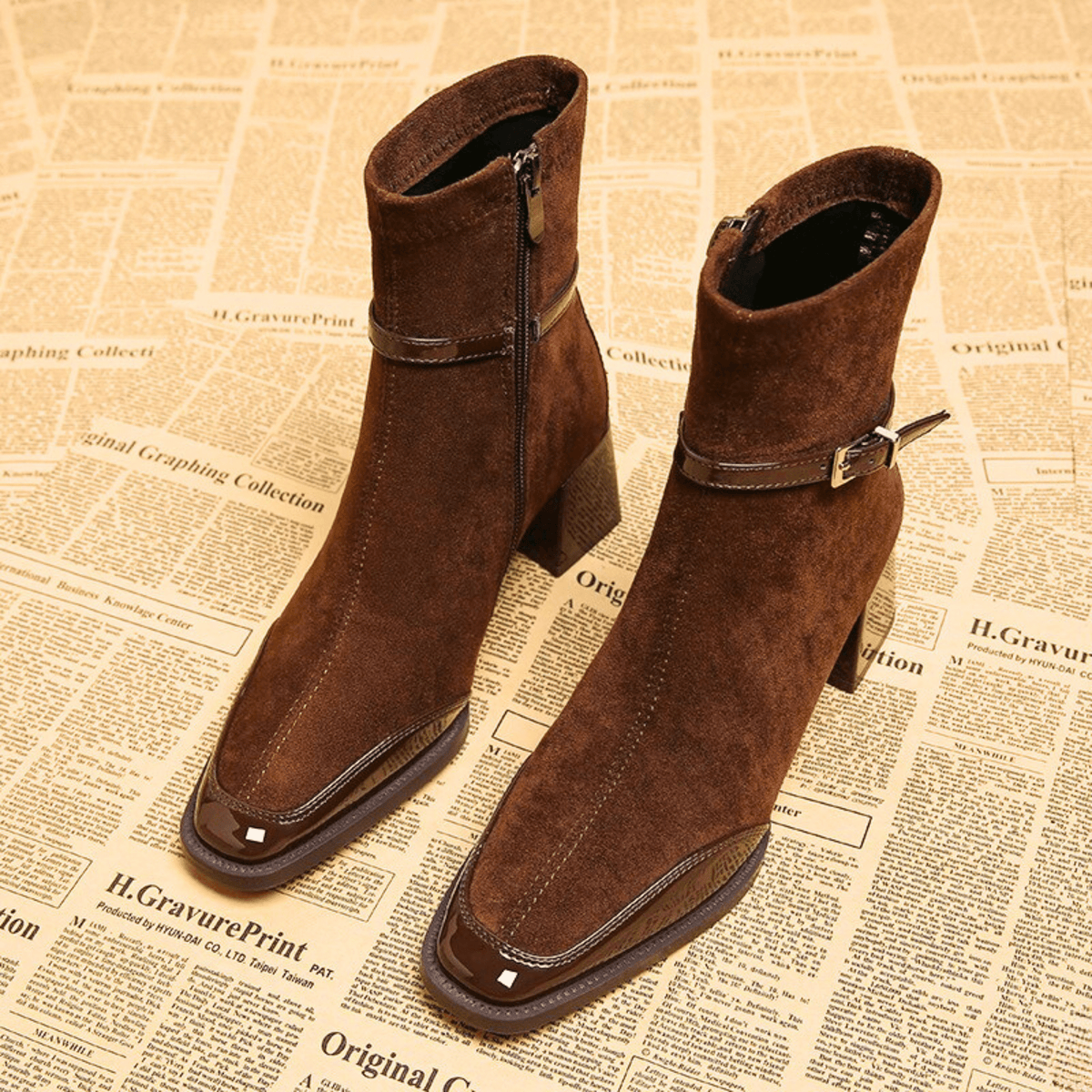 BEAUMONT NICE | CHAUSSURES À BOUT CARRÉ POUR FEMMES