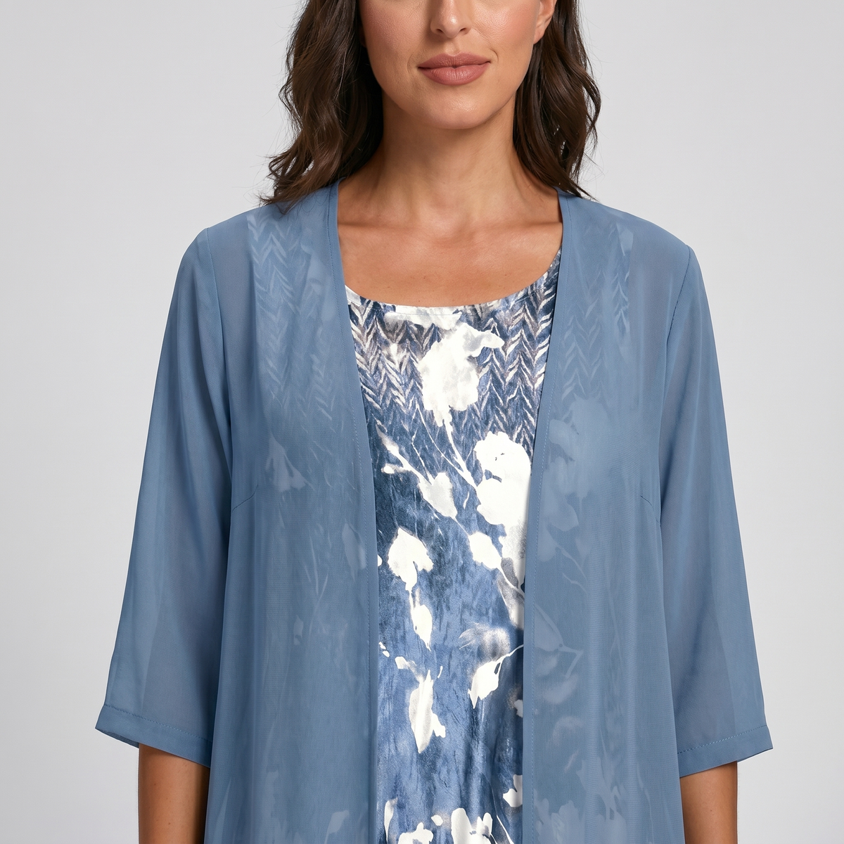 BEAUMONT NICE | ROBE MIDI SUPERPOSÉE POUR FEMMES